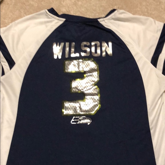Seattle Seahawks Wilson Shirt - Picture 2 of 2